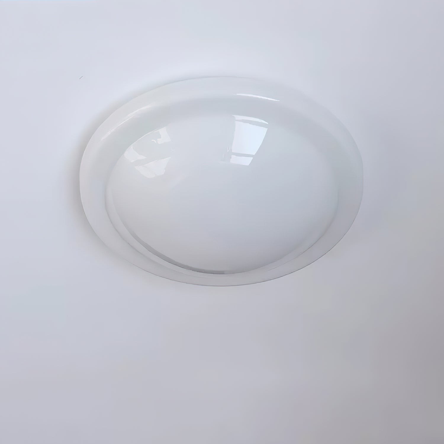 Modern Miminalist White Glass Led Ceiling Lamp M307
