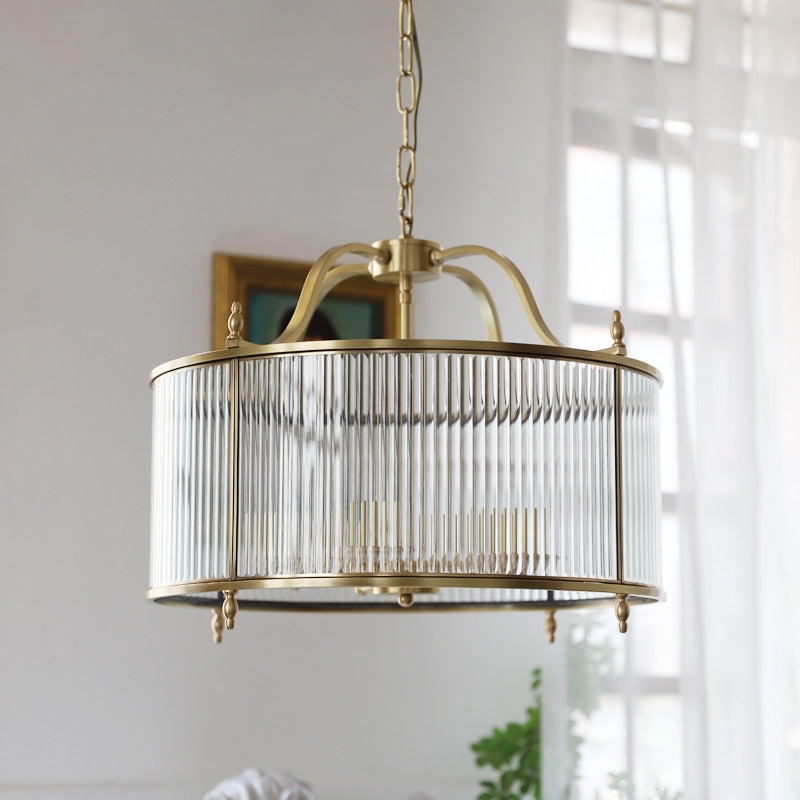 Lambeth Glass Chandelier T1925