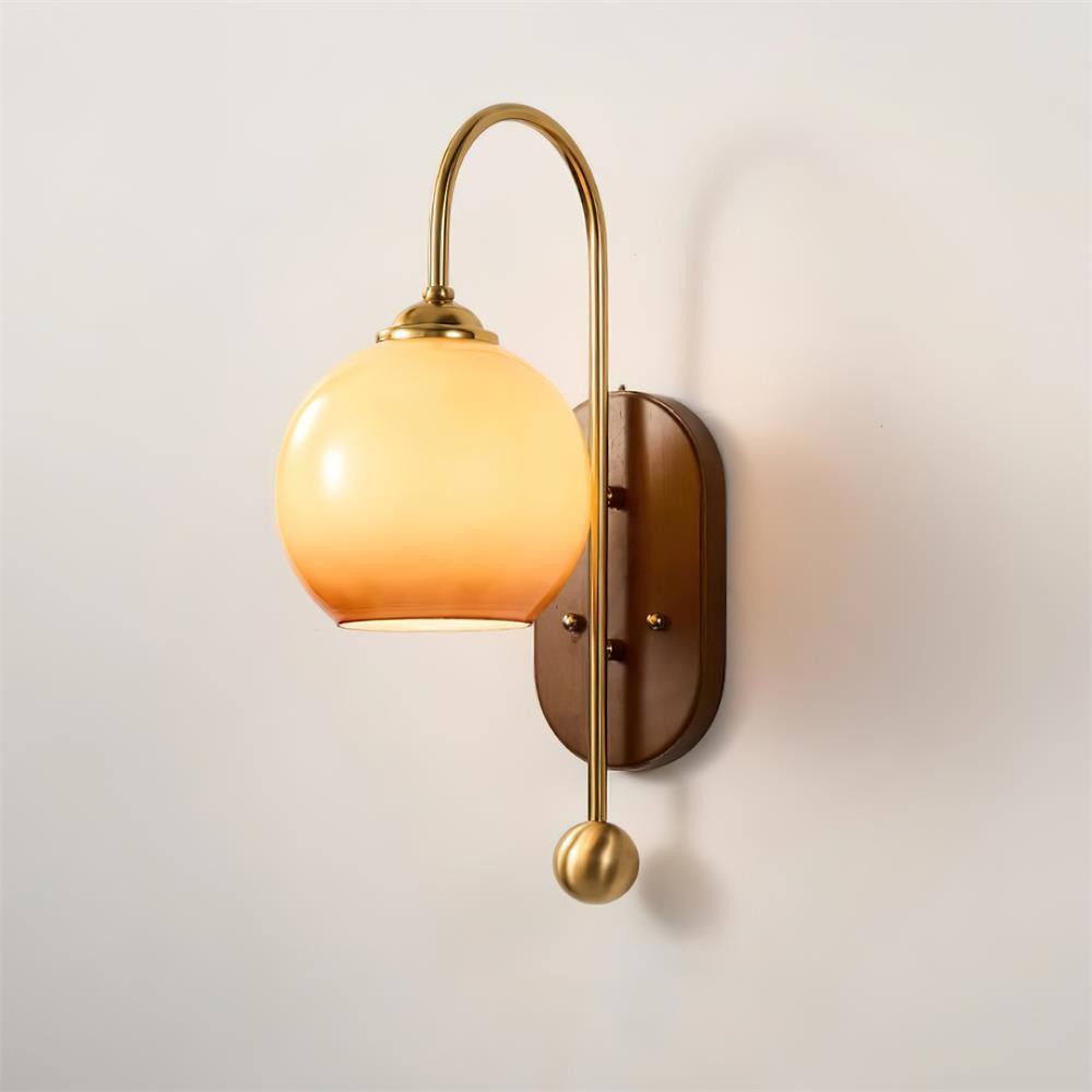 American Retro Spherical Wall Lamp M150