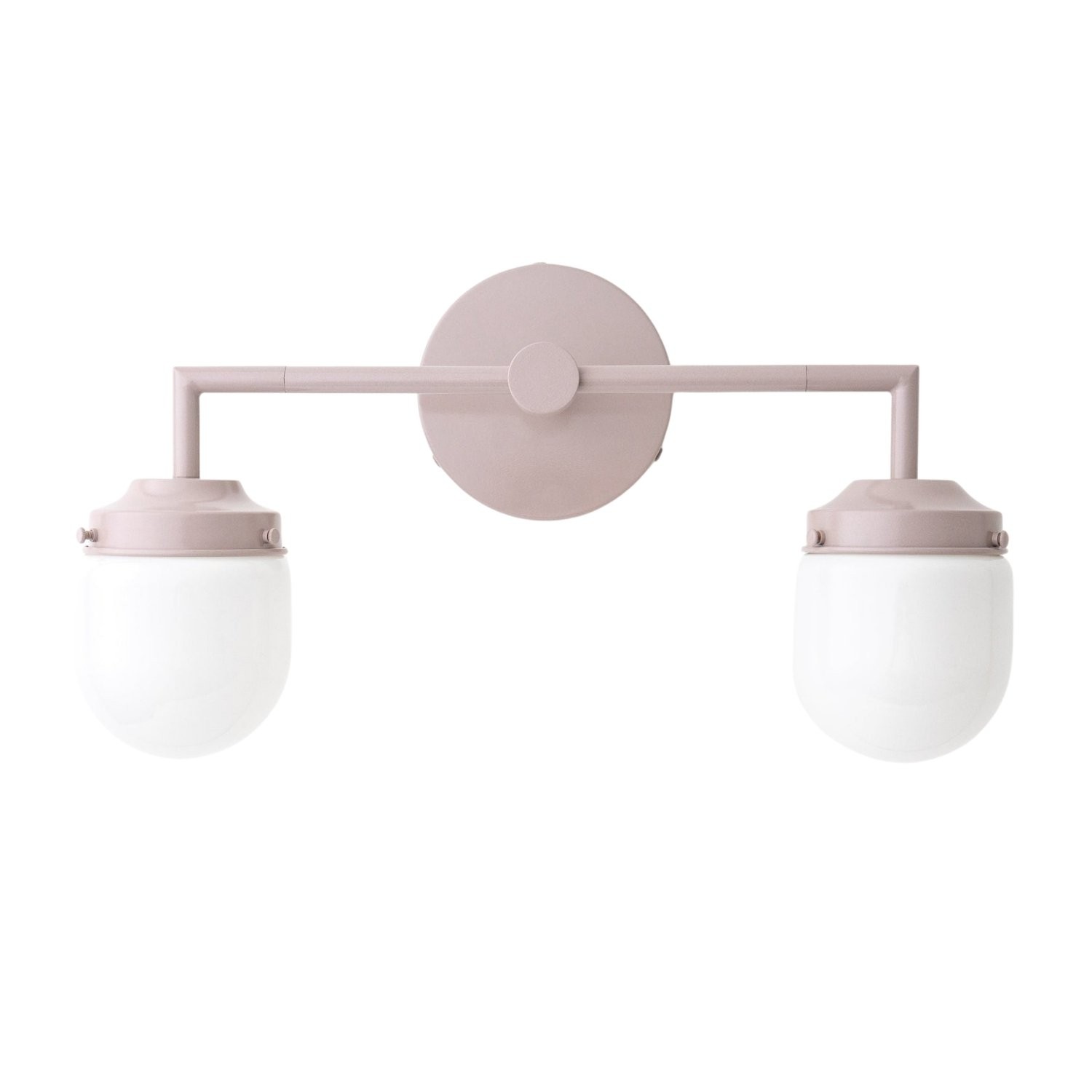 Opalume Glass Double Vanity Light - Vintage Style Bathroom Double Wall Lighting T303