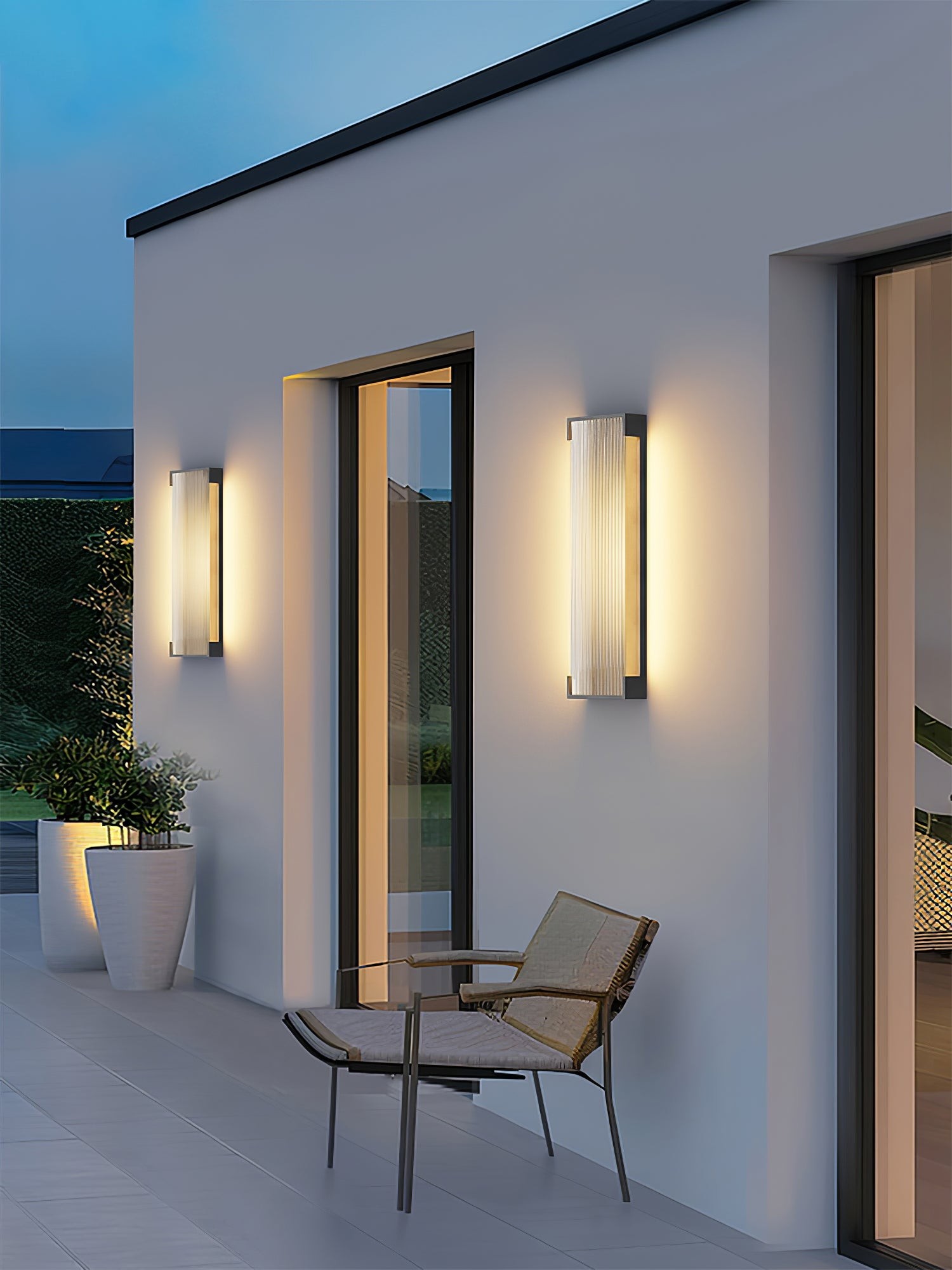 Rectangular Outdoor Wall Light M328