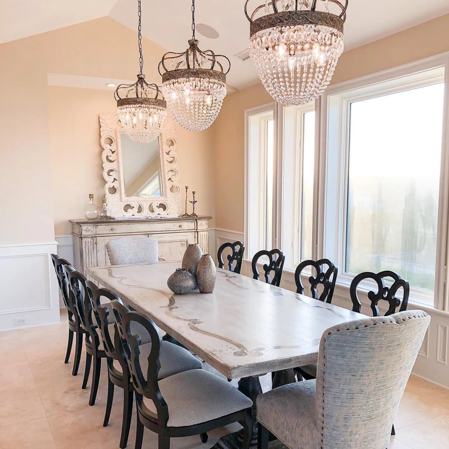Abella Tear Drop Chandelier T1741