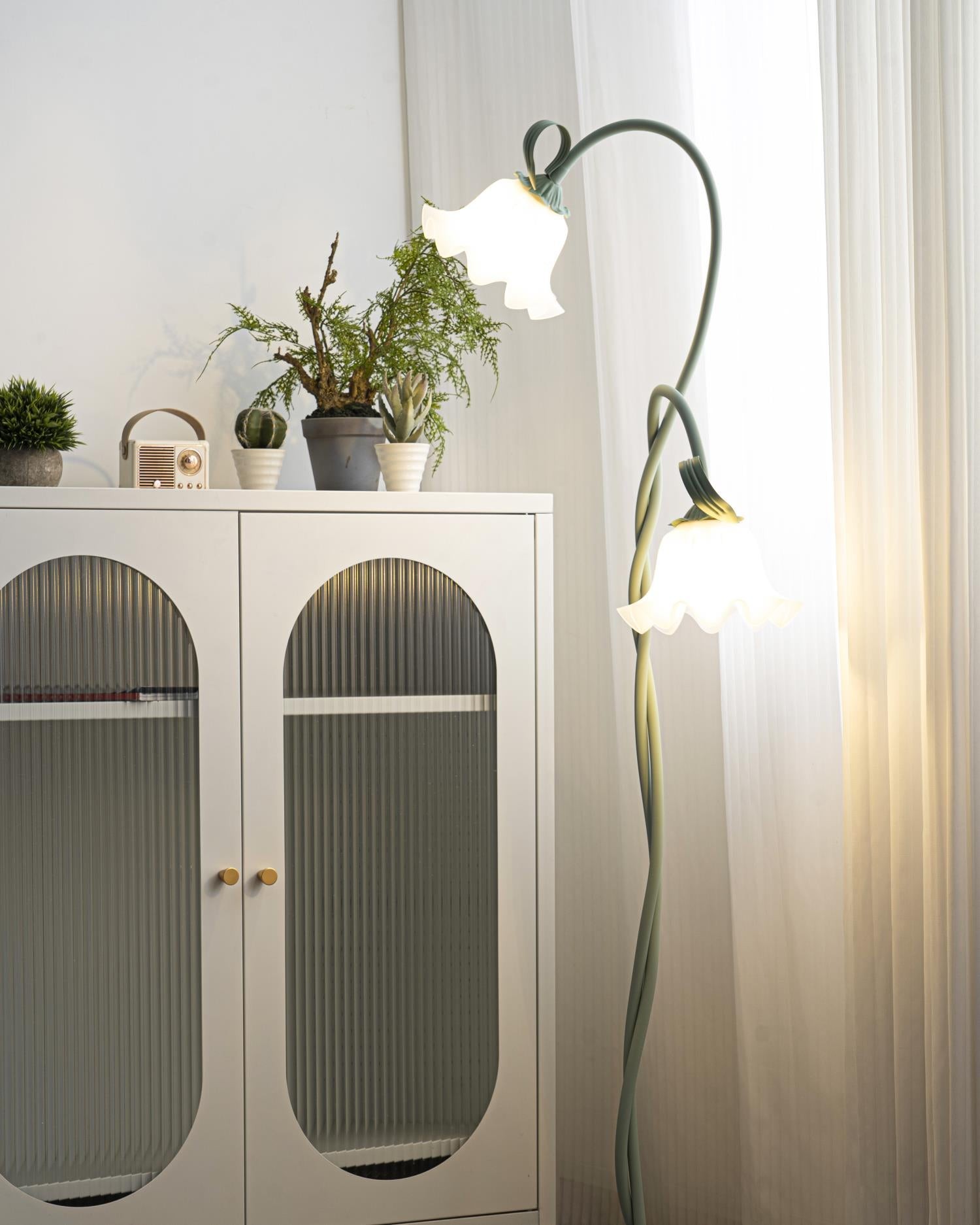 Creative Multi-Head Winding Flower Shape Floor Lamp M75
