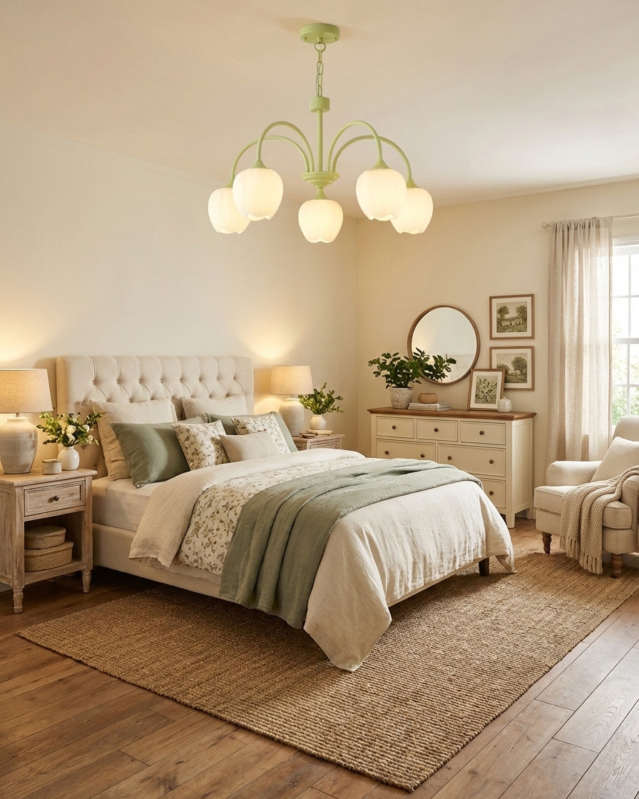 Tulip Matcha Chandelier T1588