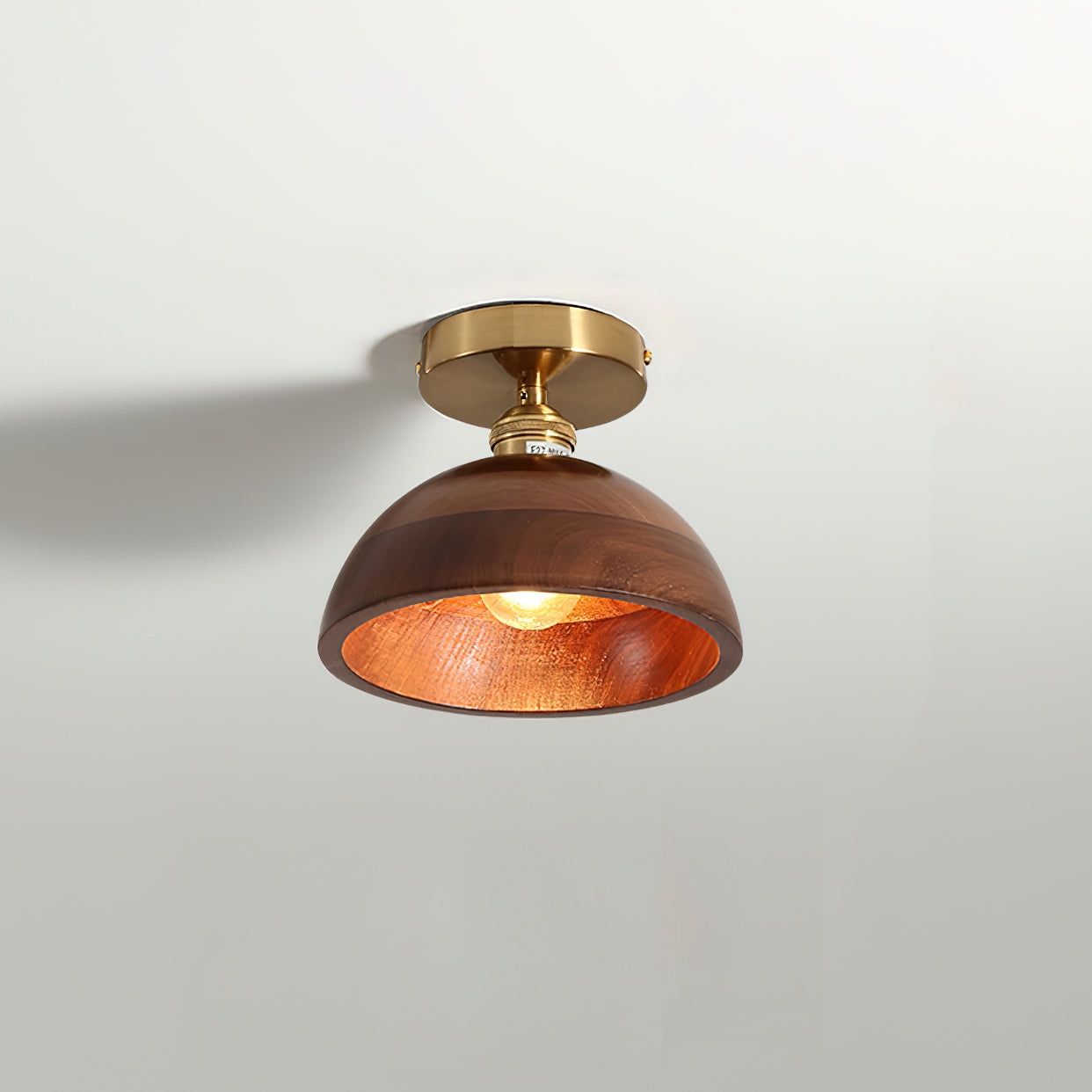 Collar Wood Ceiling Lamp T1459