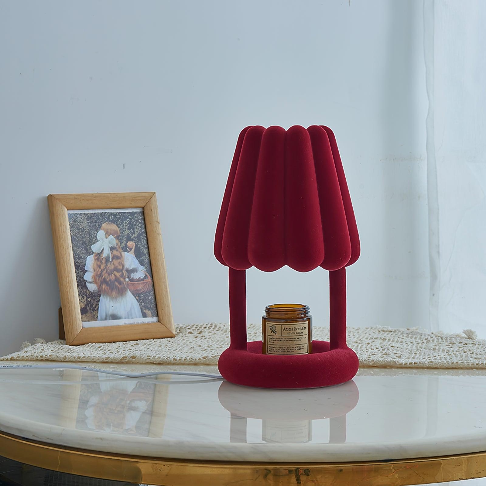 Ice Cream Flocked Resin Table Lamp M463