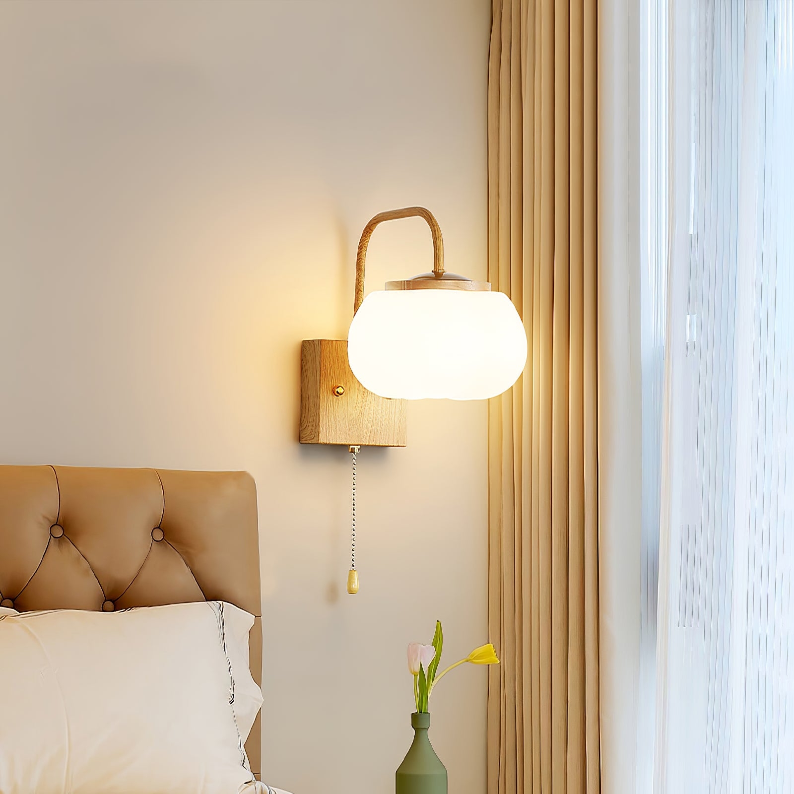 Kapok Flower Wall Lamp T1643