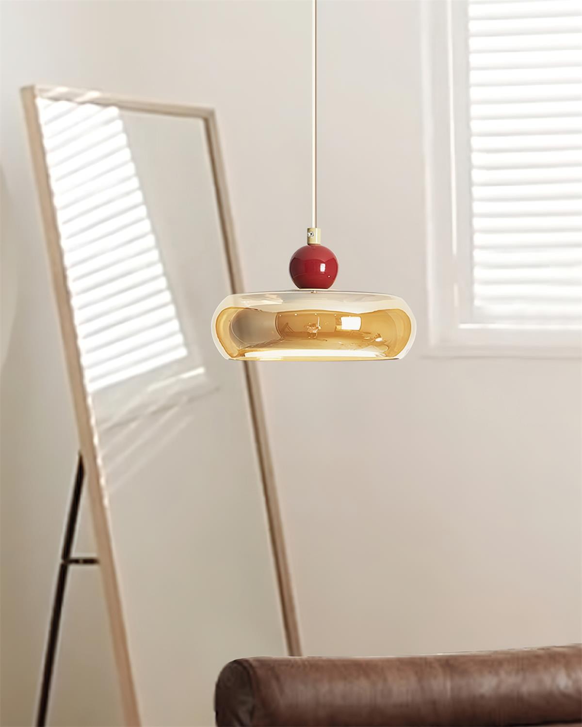 Cherry Shape Glass Pendant Lamp M104