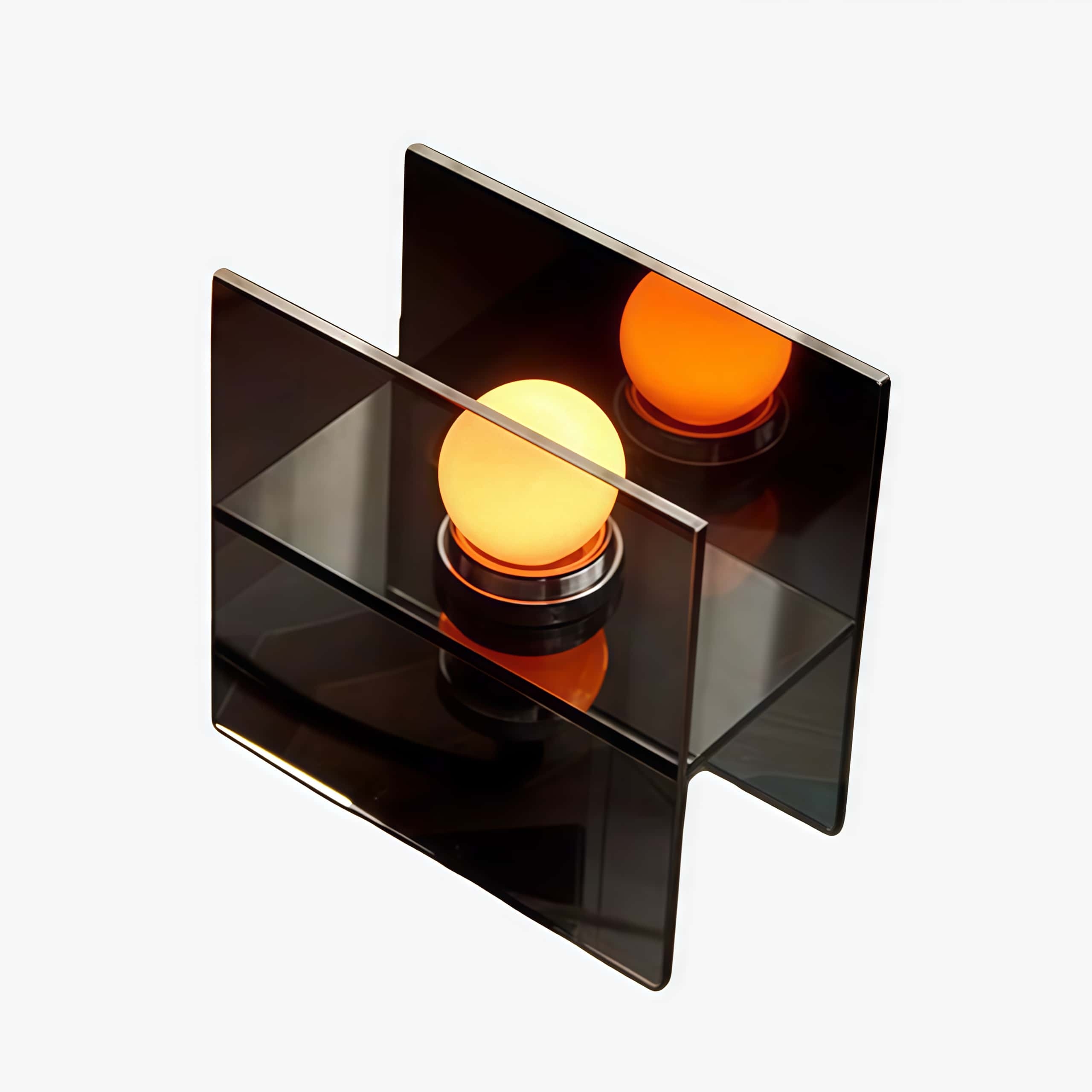 Afterglow Sunset Ocean Horizon Table Lamp - Modern Acrylic for Bedroom and Living Room S258