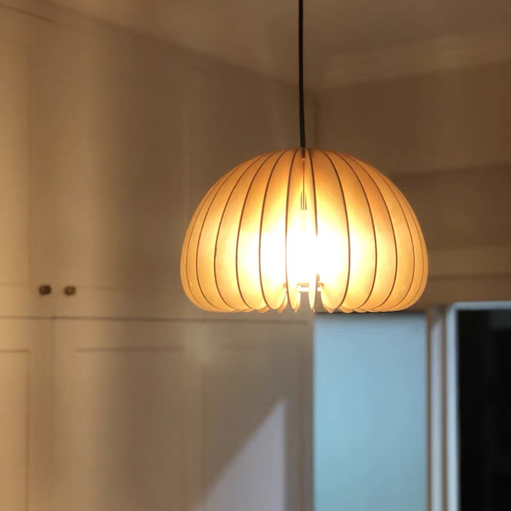 PIE Wooden Pendant Light