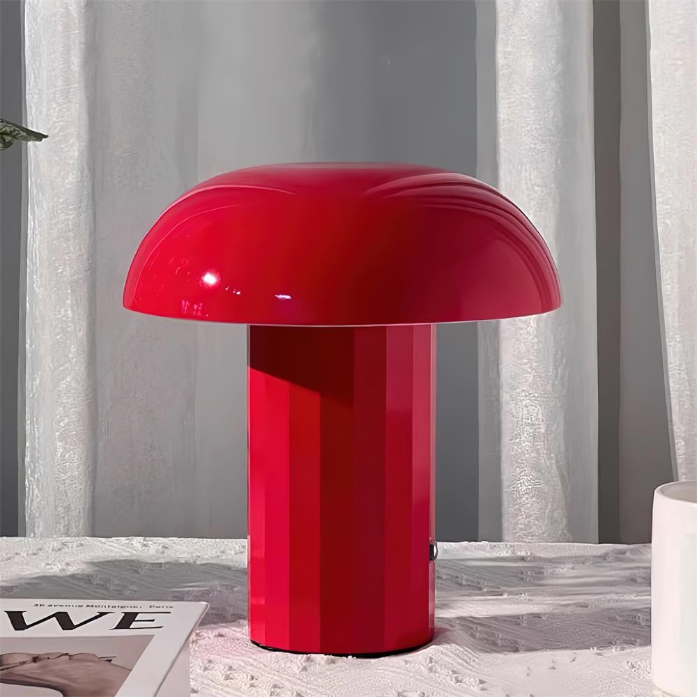 Mushroom Portable Bedside Table Lamp For Bedroom M95