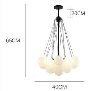 Cloud Orb Chandelier