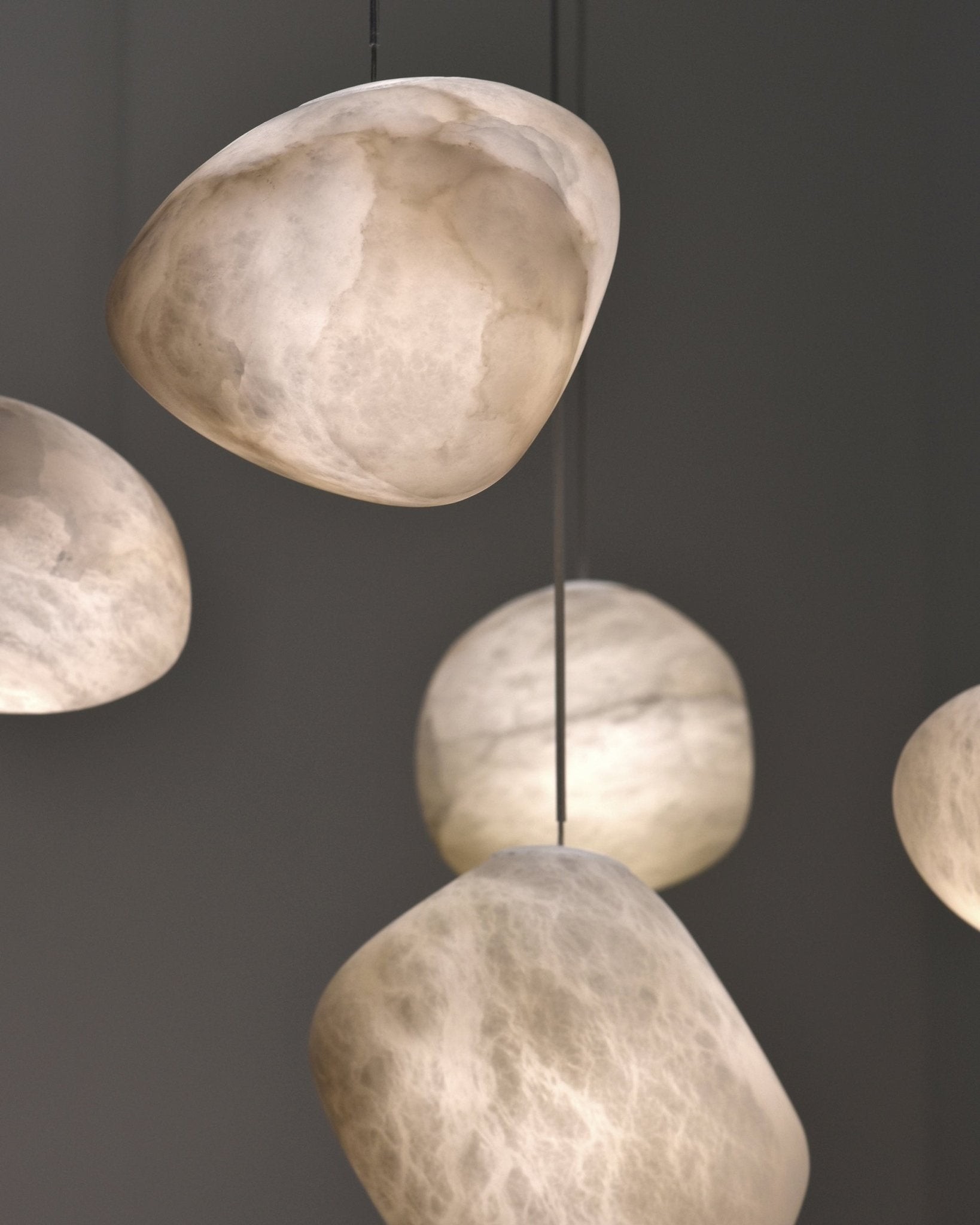 Pebbles Alabaster Pendant Lamp M334