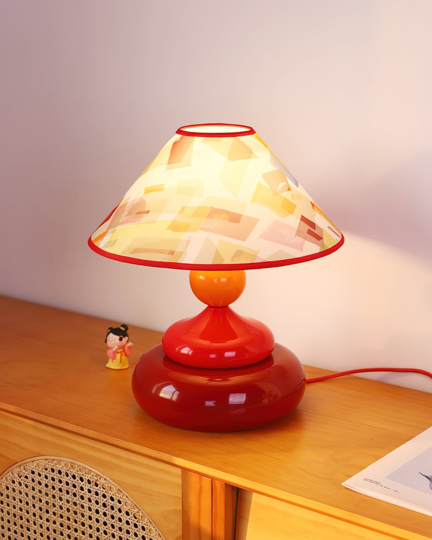 Retro Decorative Colorful Stacked Table Lamp M244
