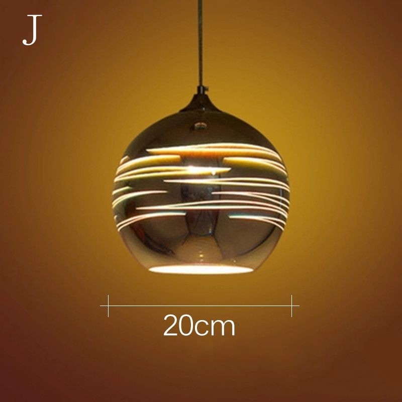 Modern 3D Colorful Nordic Pendant Lamp