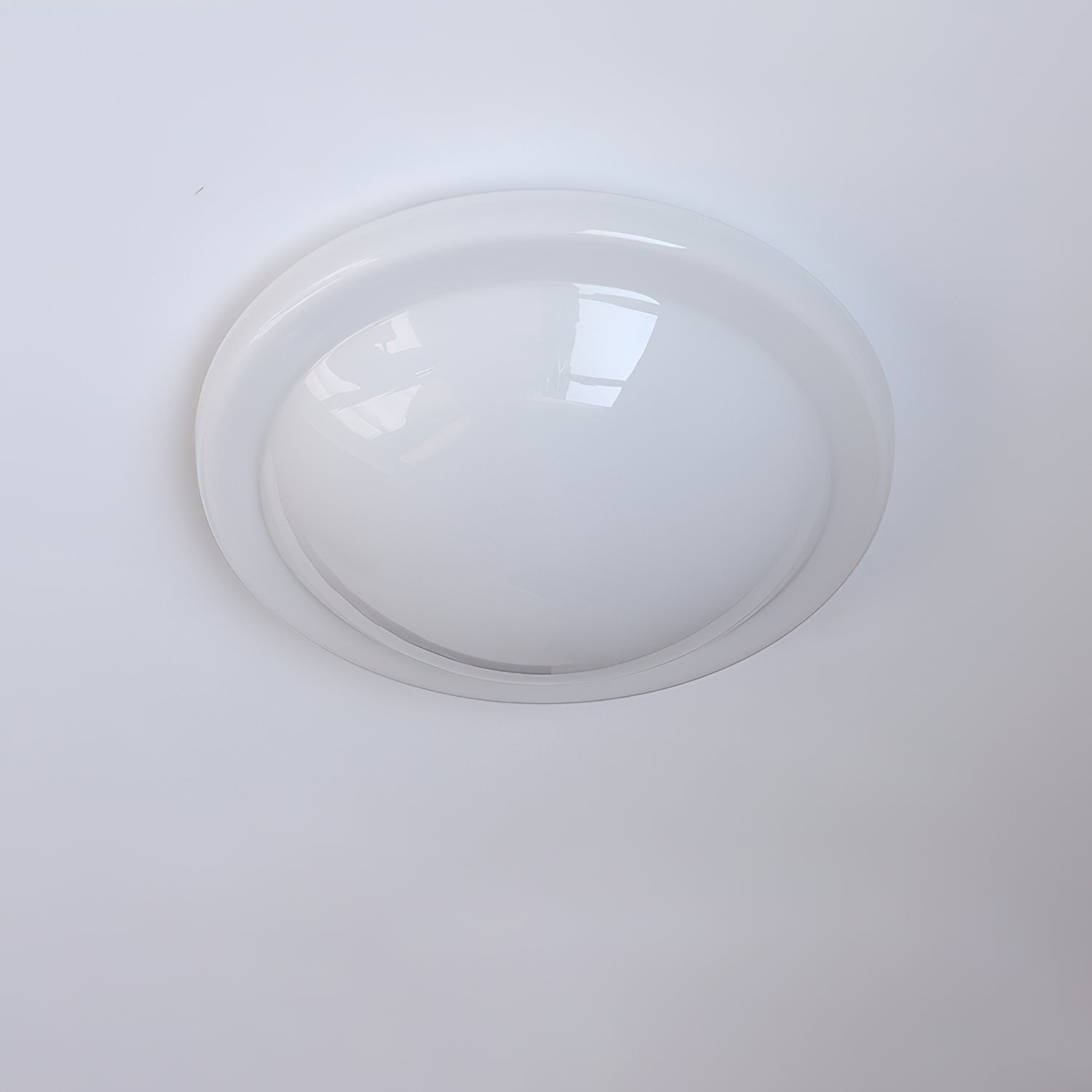 Modern Miminalist White Glass Led Ceiling Lamp M307