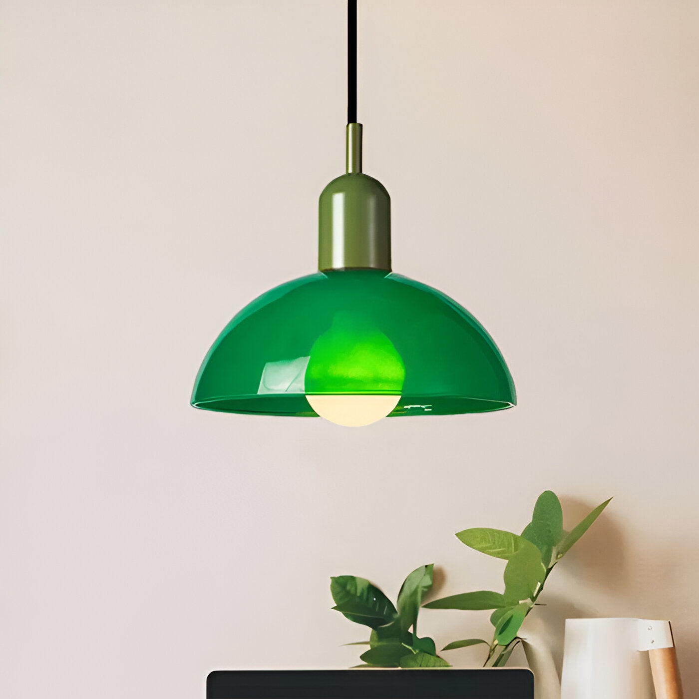 Aurora Nordic Colorful Bowl Pendant Light T2040