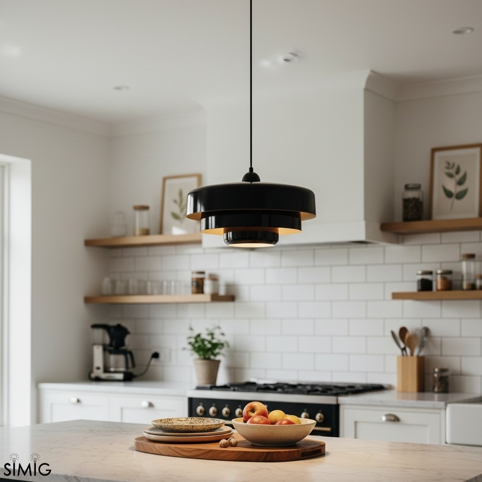 Triple Layer Disc Macaron Cake Pendant Lamp S103