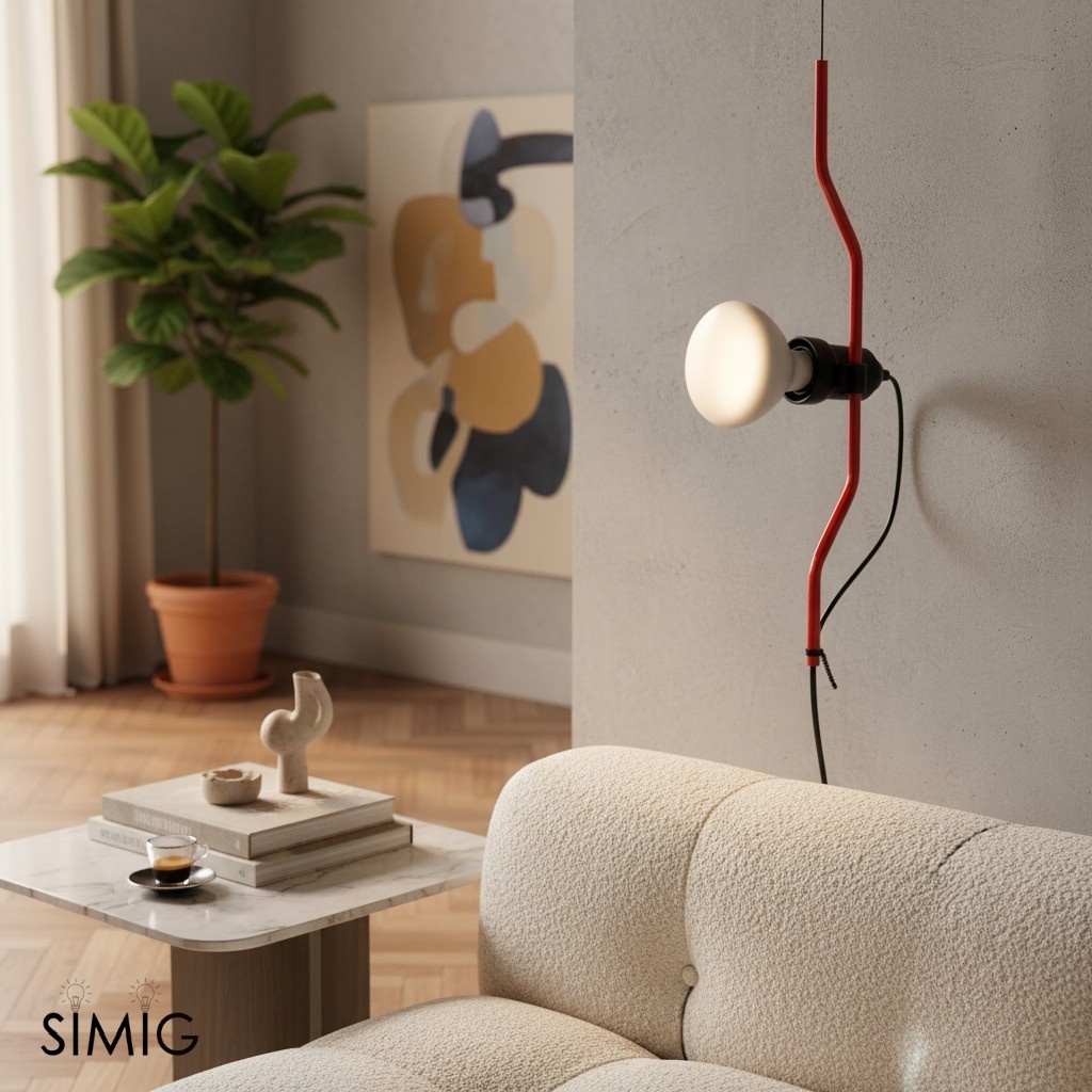 Fluxo Ceiling Lamp - Adjustable Design Lamp for Bedroom