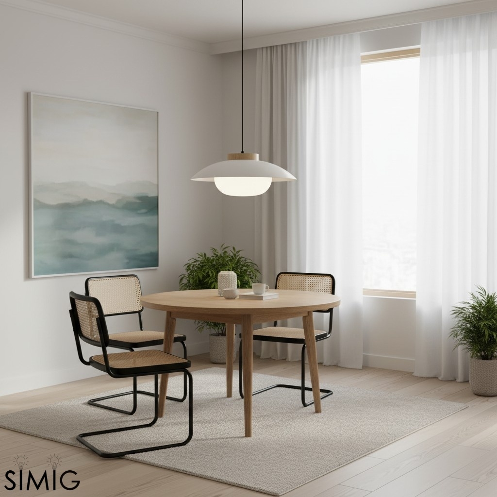 Oribela Modern Saucer Pendant Light - Contemporary Light for Workspace T587