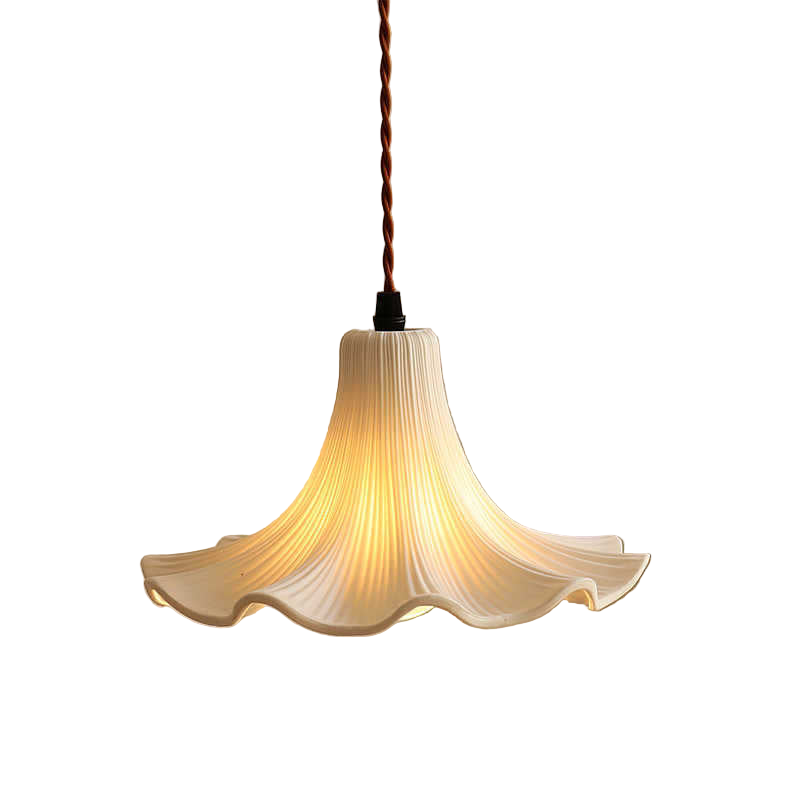 Petalis Charm French Petal Ceramic Pendant Light T2177