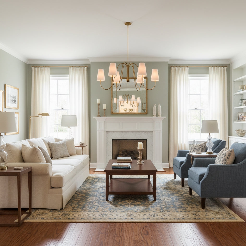Gianna Curved Chandelier T1864