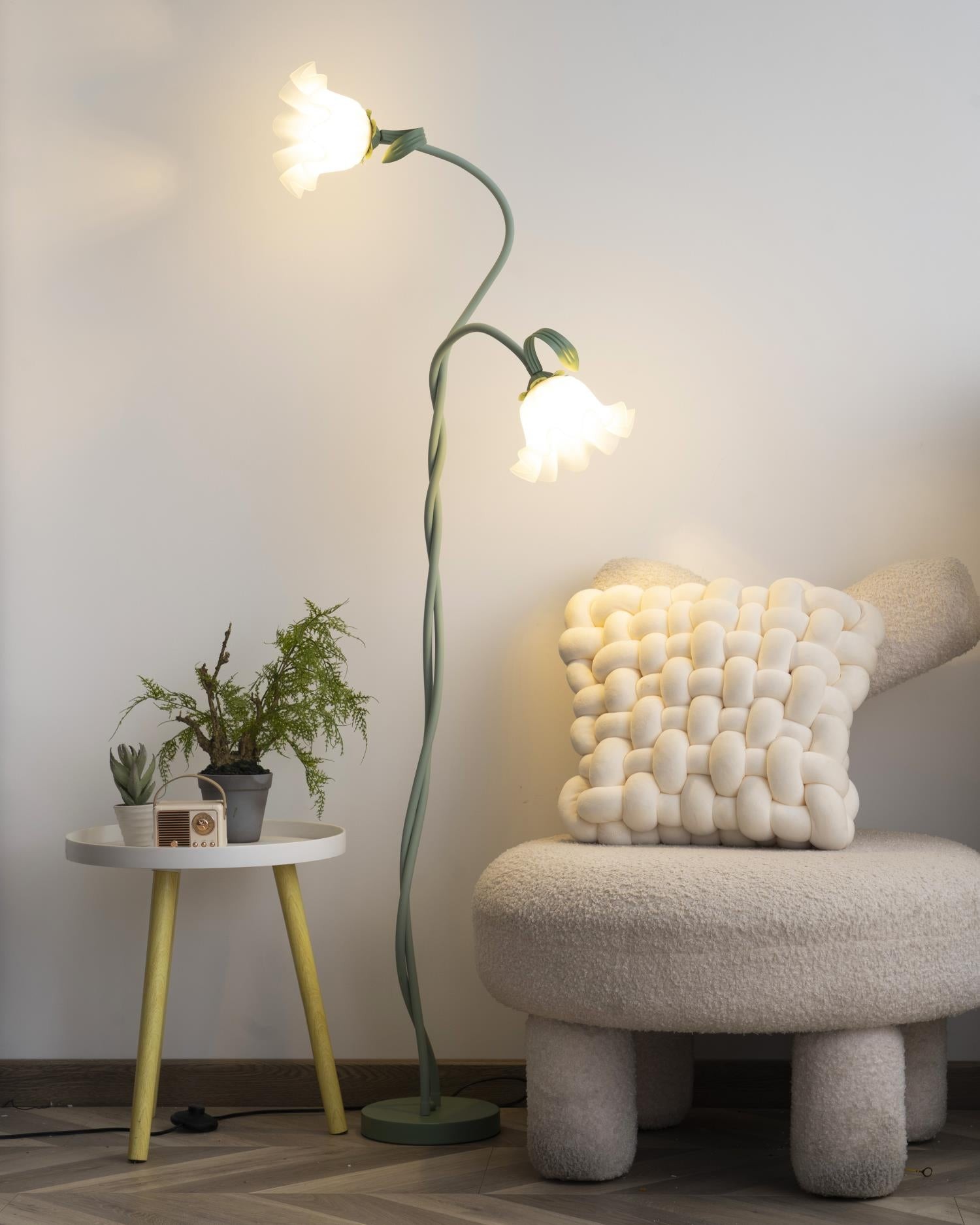 Creative Multi-Head Winding Flower Shape Floor Lamp M75