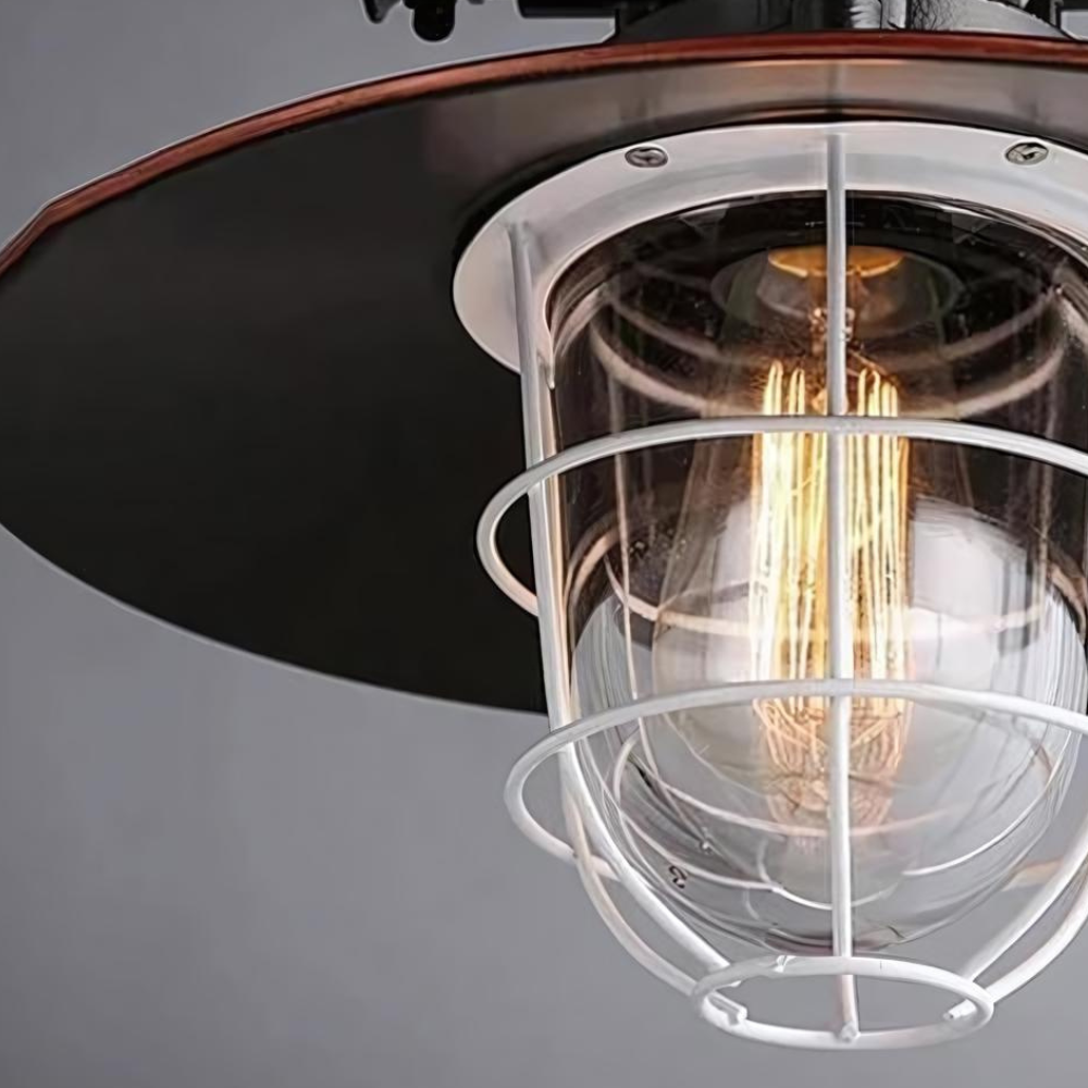 Brilliant Aluminum Industrial Pendant Light T2038