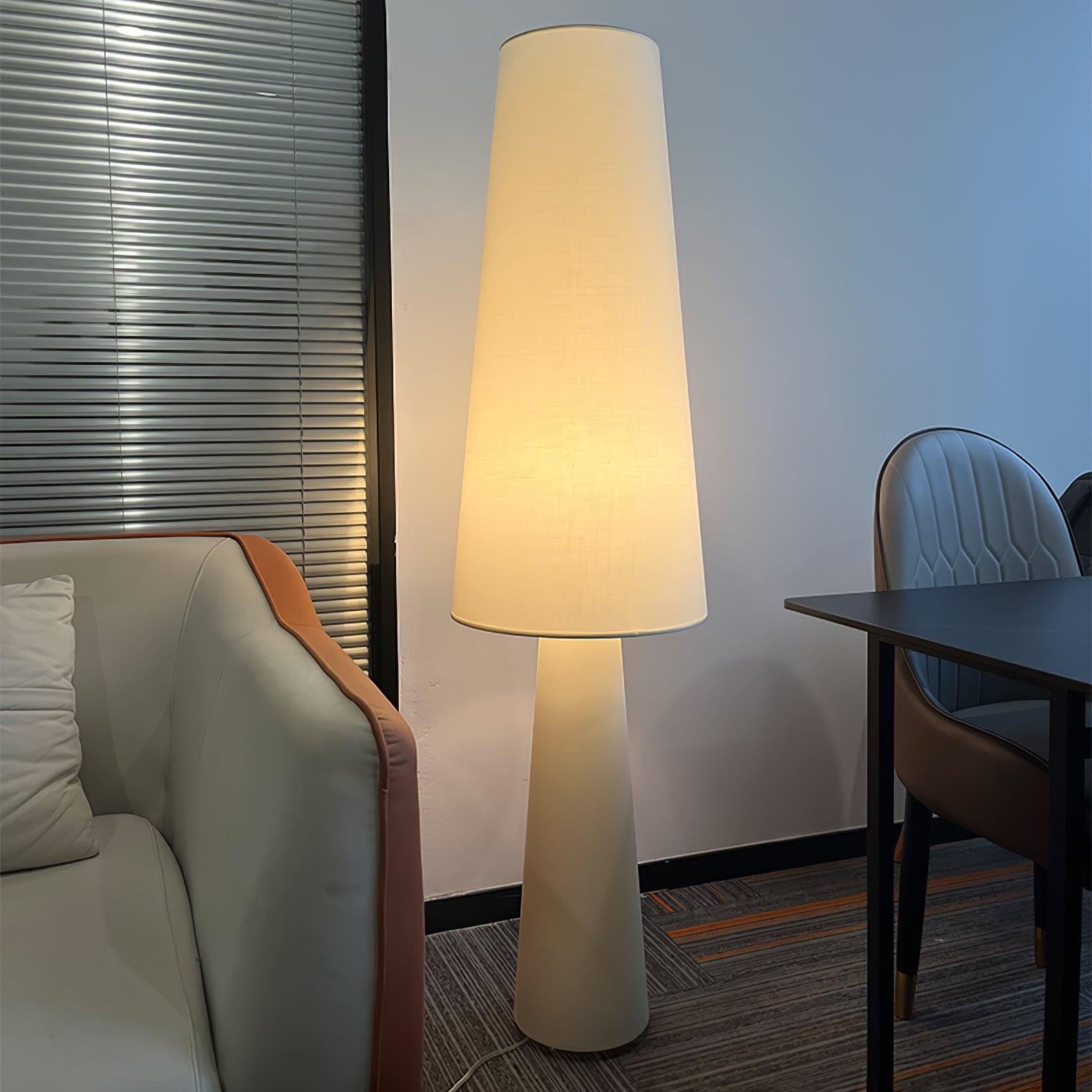 Column Fabric Floor Lamp Suitable For Living Room M561