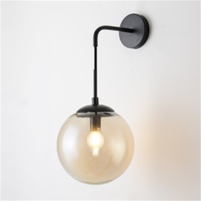 Nordic Glass Ball Wall Light