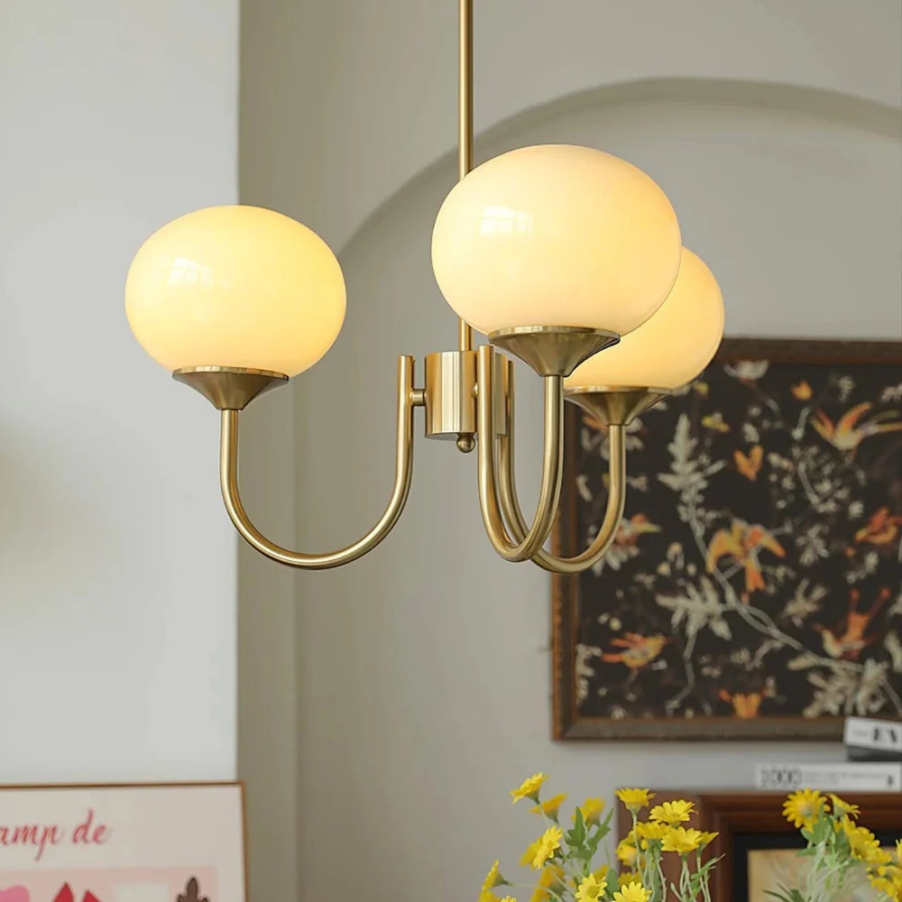 Marshmallow Modern Glass Chandelier T2000