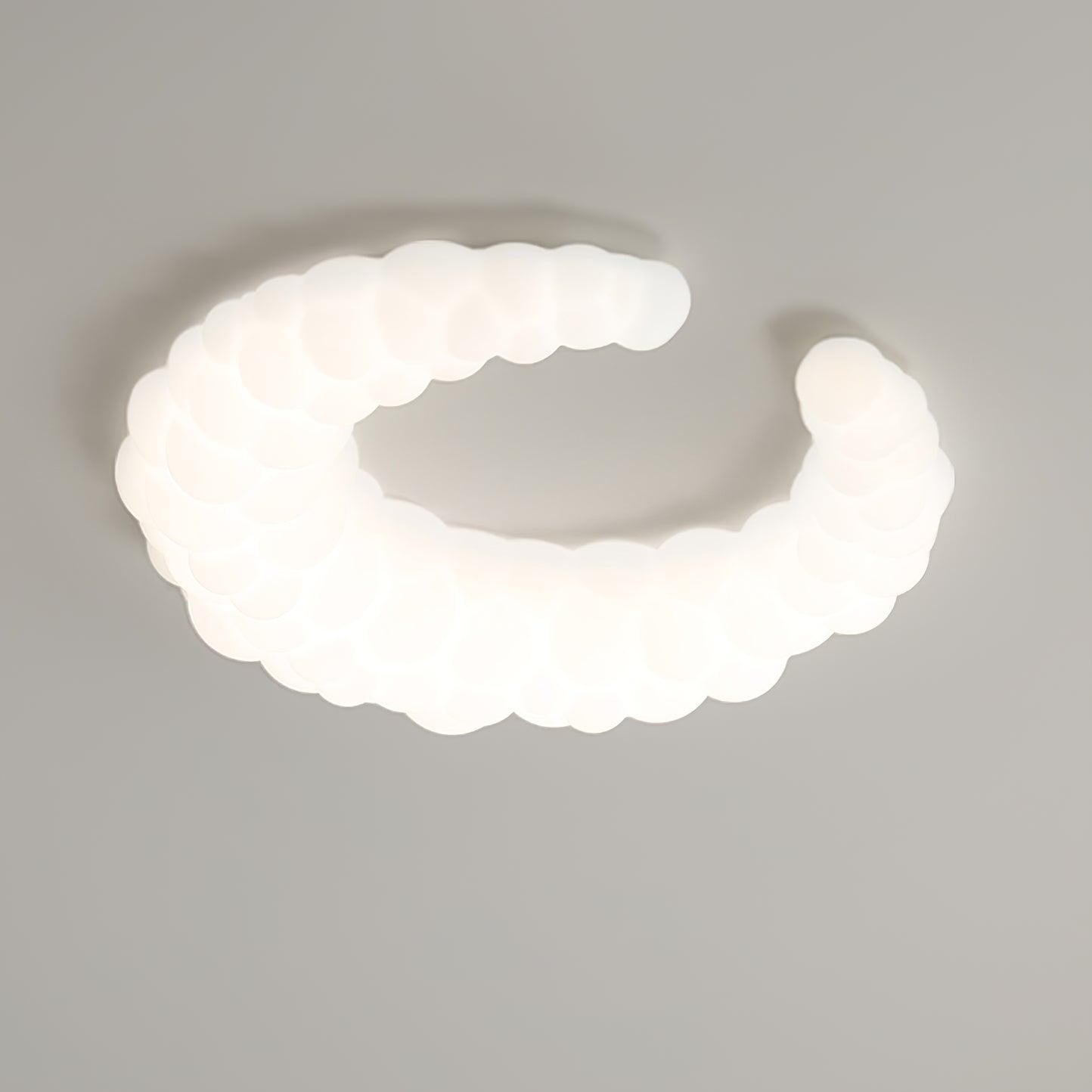 Cream Style Moon Ceiling Lamp M478