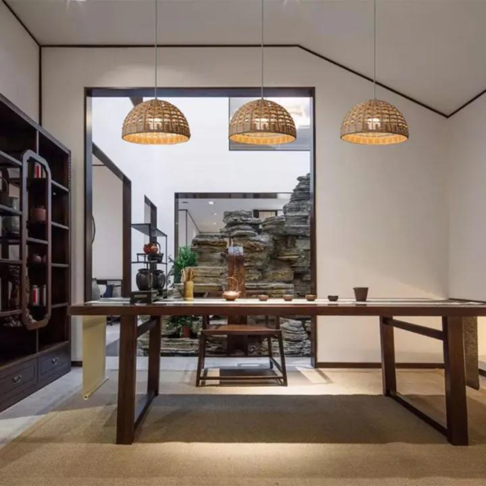 Modern Enlightenment Bamboo Pendant Light T2125
