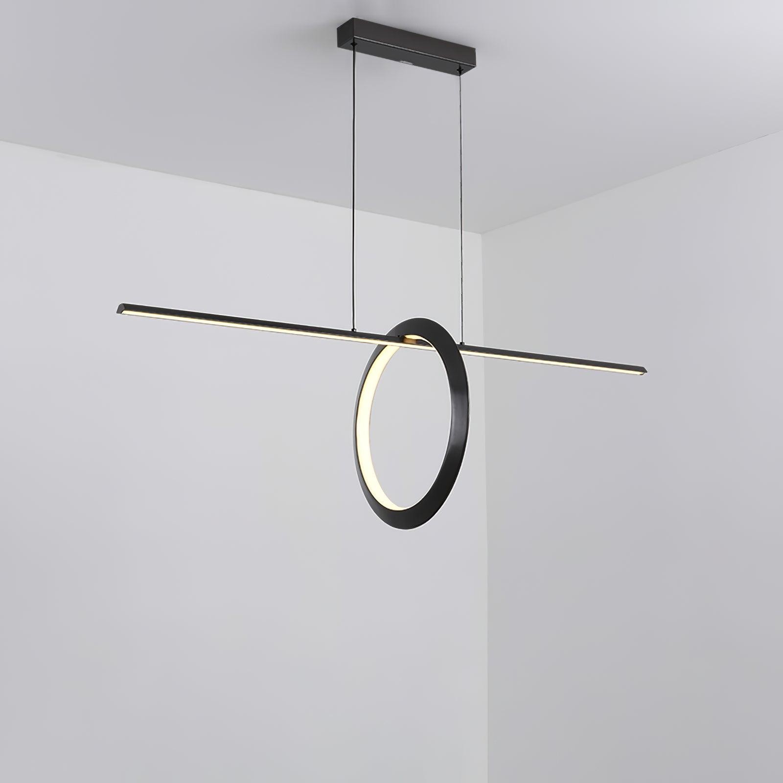 Minimalist High-End Geometric Line Pendant Light M445