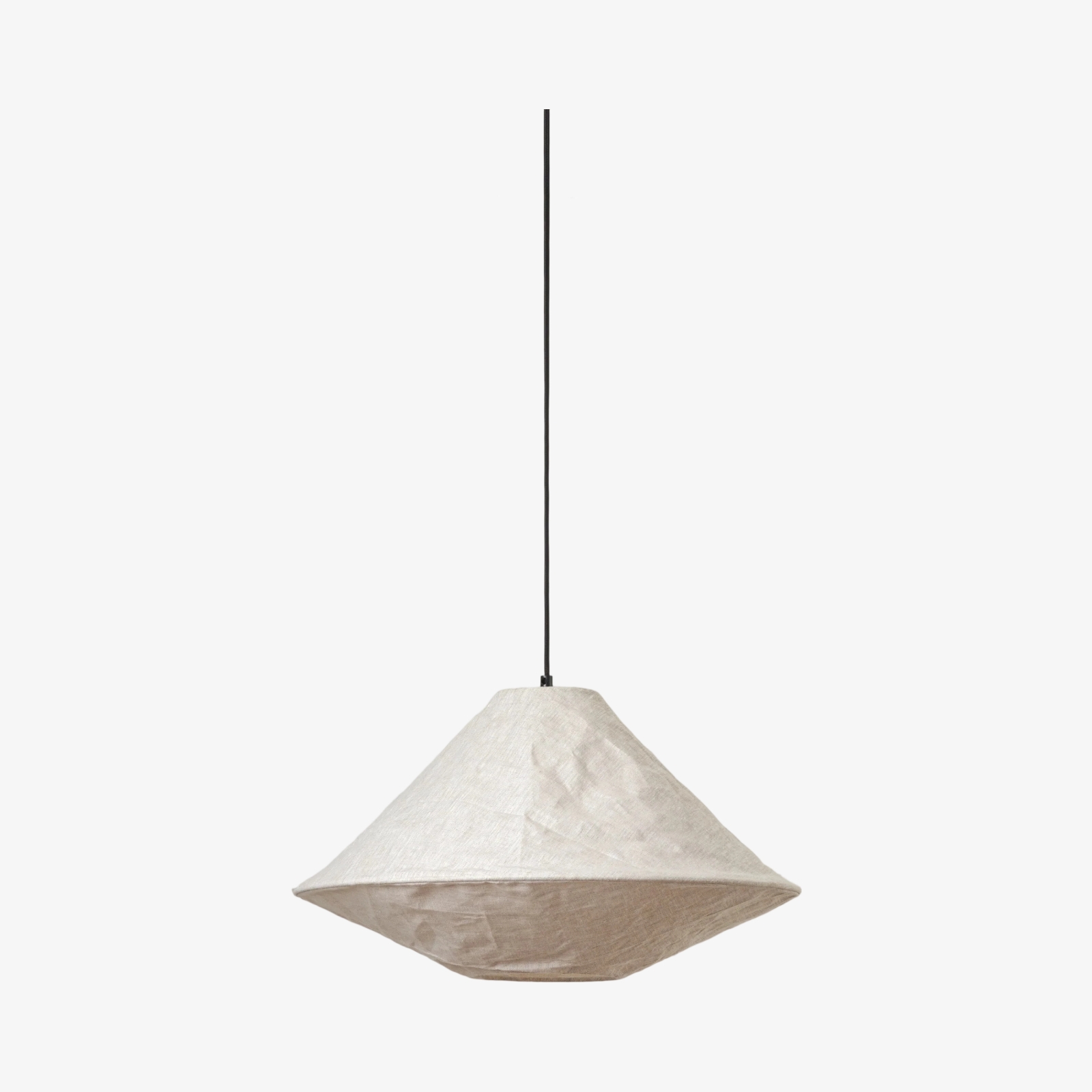 Zalen Foldable Woven Pendant Light - Modern Fabric for Entryway T650