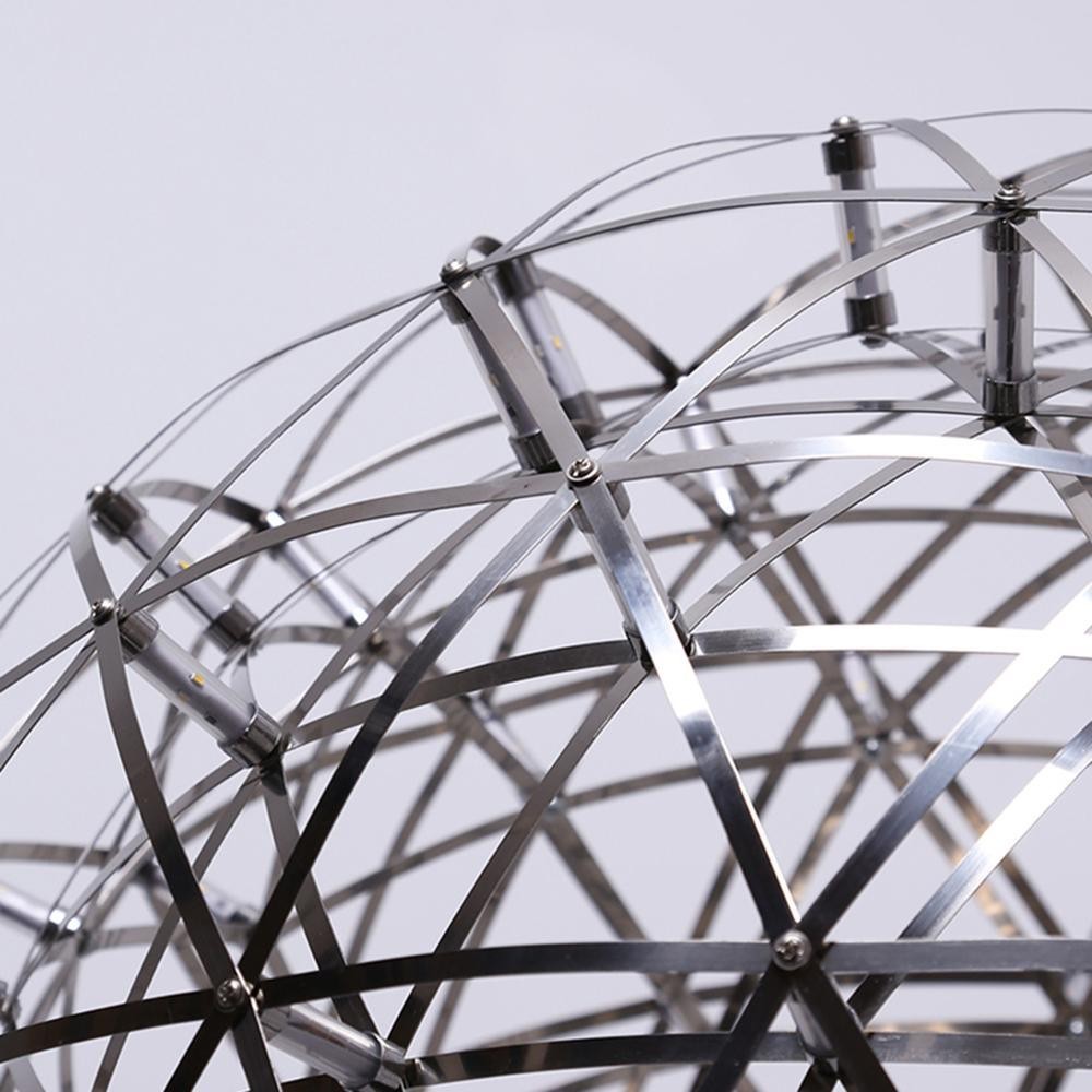 Silver Spark Ball Pendant Light T204