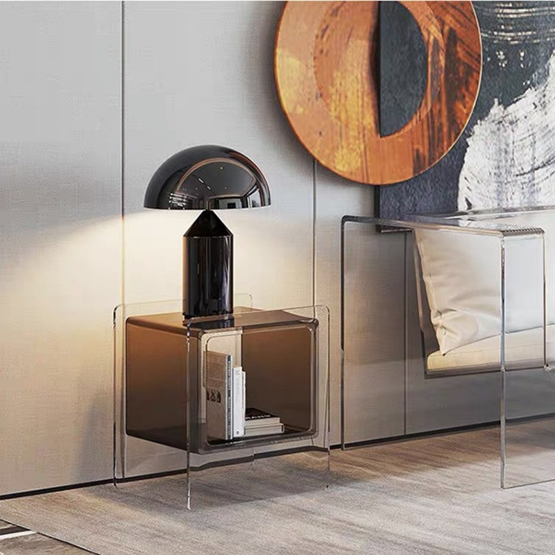 HaloVell Table Lamp Sculptural Dome - Modern Bedroom Lighting