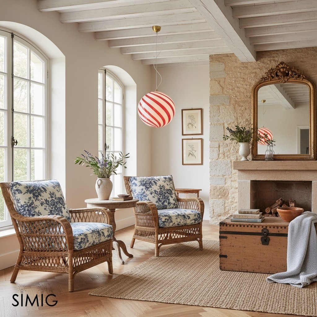 Bold Striped Solstice Pendant Light for Contemporary Spaces S368