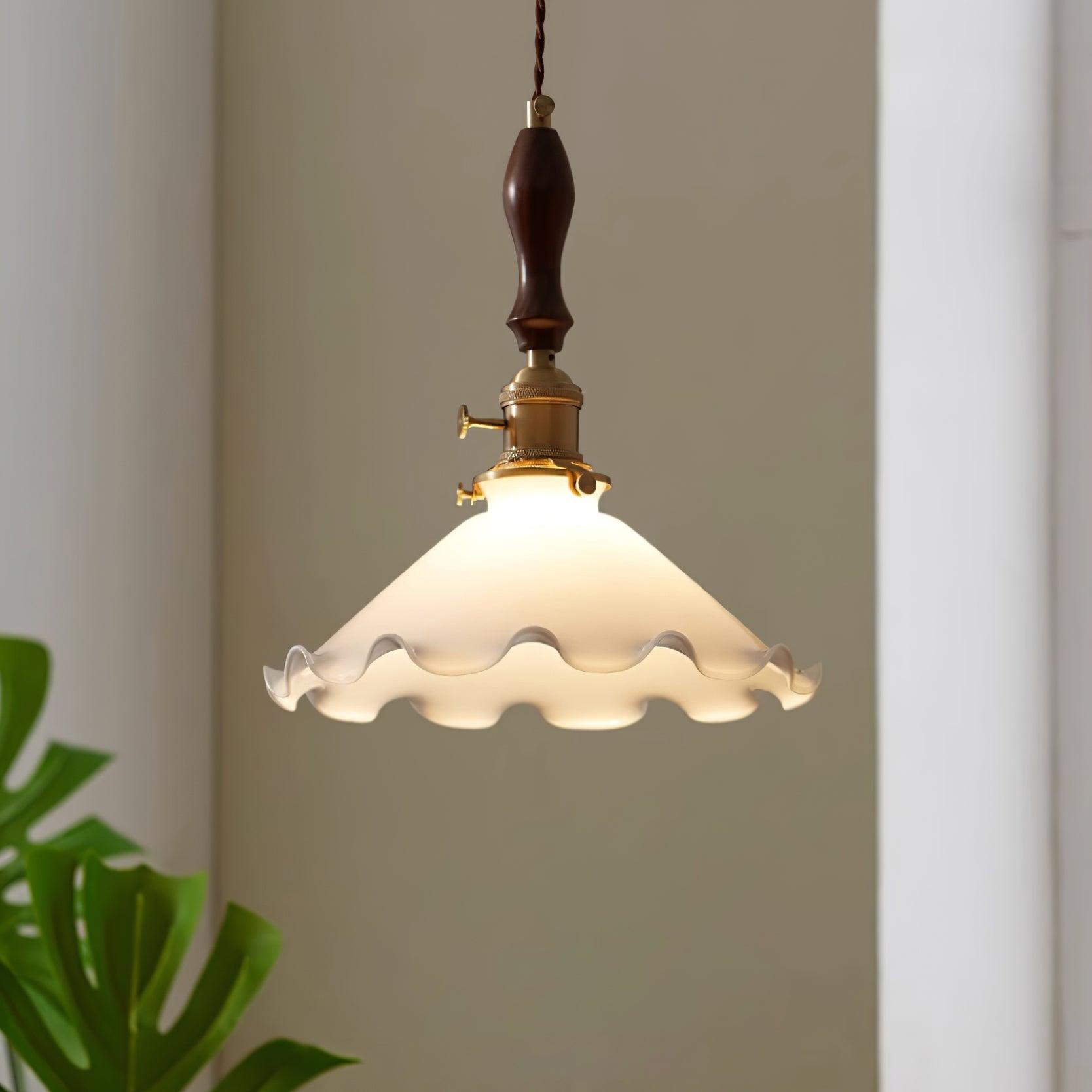 Milky Flower Pendant Light M254