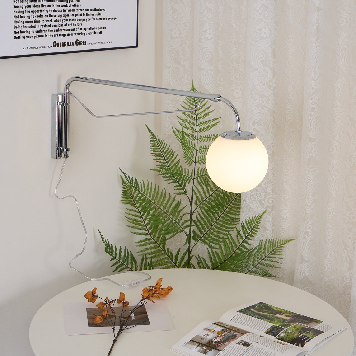 Simple Style Plug In Wall Lamp P017