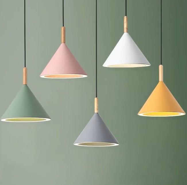 Conial Scandinavian Pendant Light
