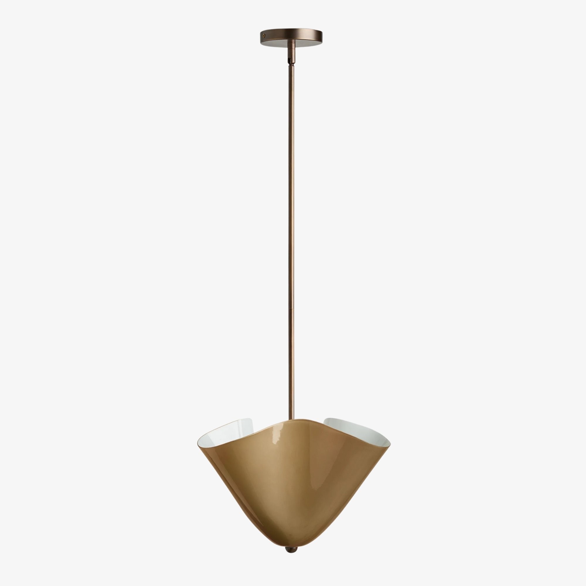 Bellina Sculptural Colored Glass Pendant - Modern Lighting for Home T278