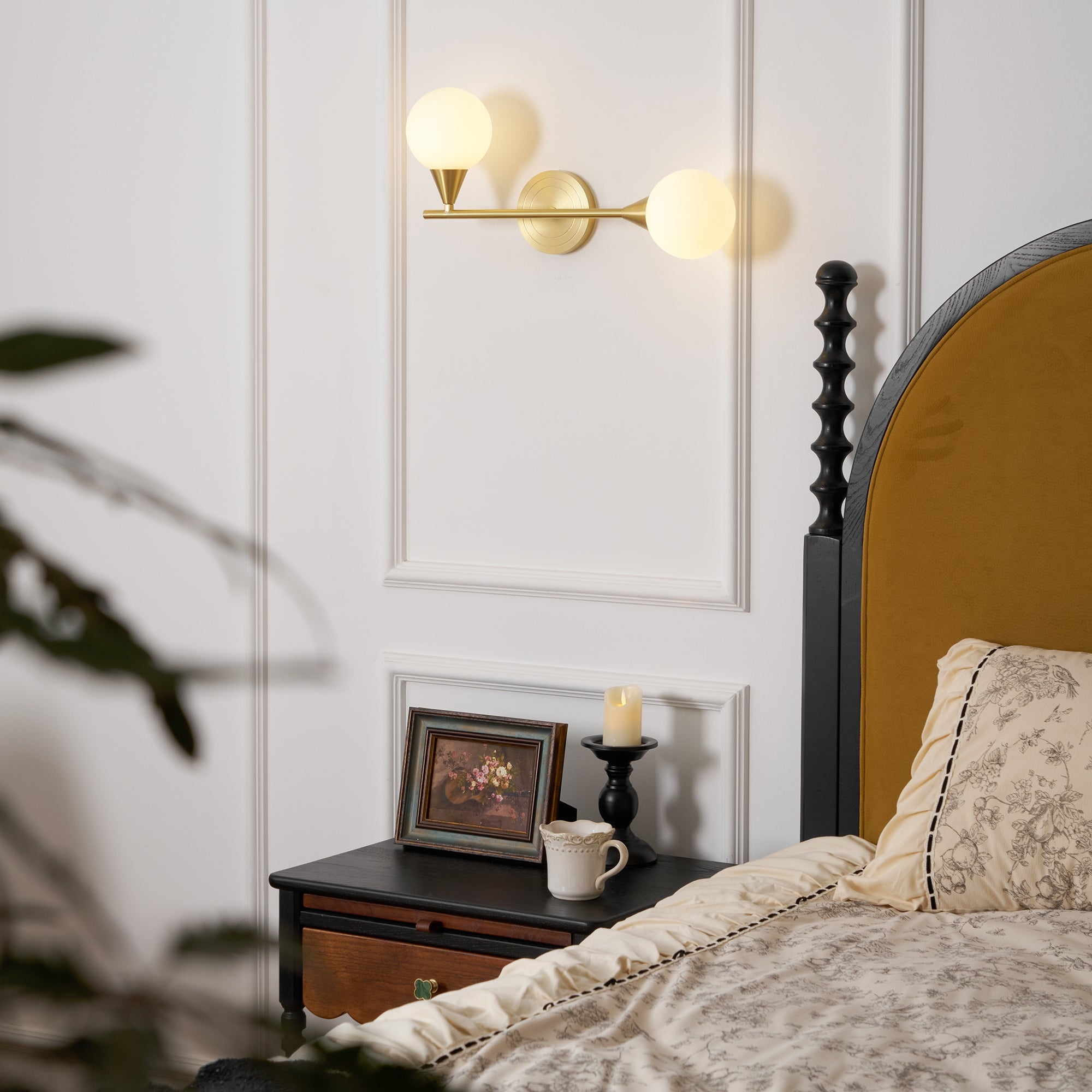 Holten Brass Armed Sconce T1633