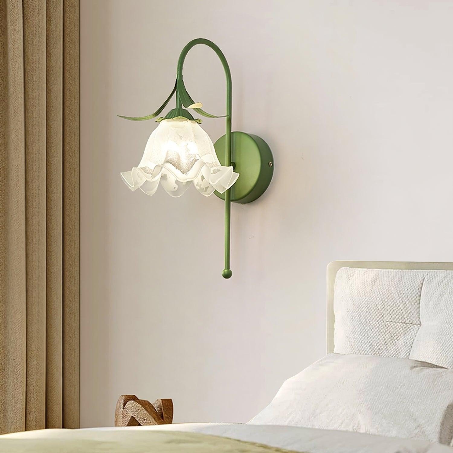French Cream Style Flower Wall Lamp M47