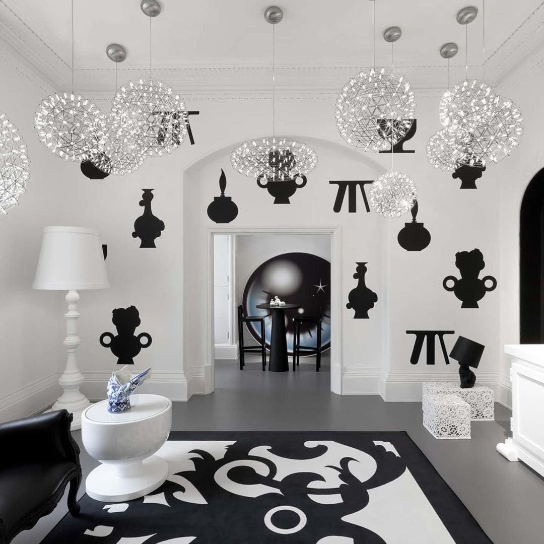 Silver Spark Ball Pendant Light T204