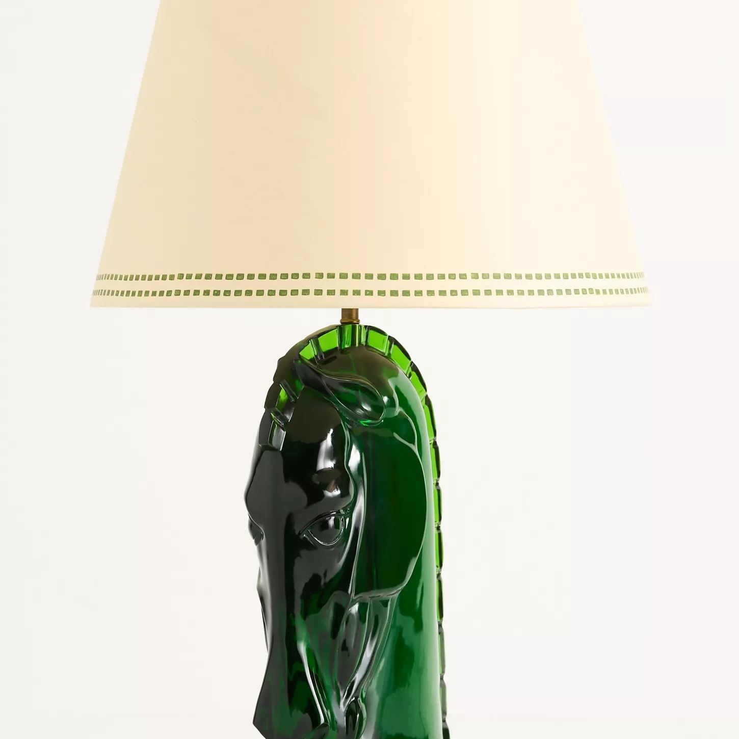 Modo Sculptural Horse Head Table Lamp in Resin - Decorative Table Light for Home Office T717
