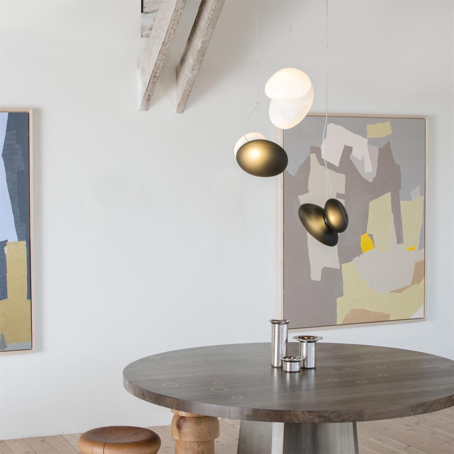 Translucent Frosted Glass Pendant Light M217