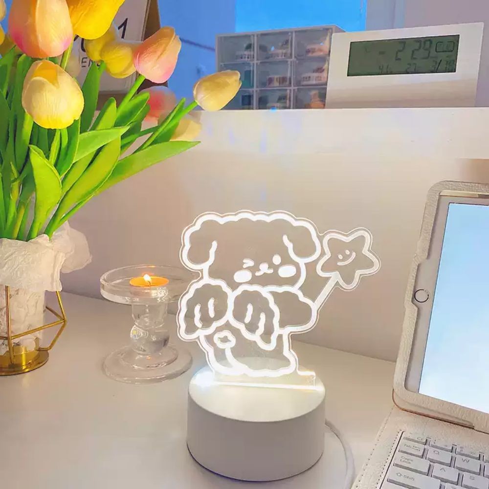 Cartoon 3D Desk Lamp