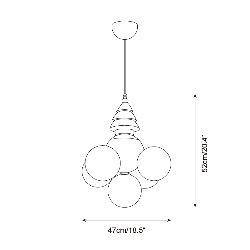 MiloSphere Pendant Lamp T1426