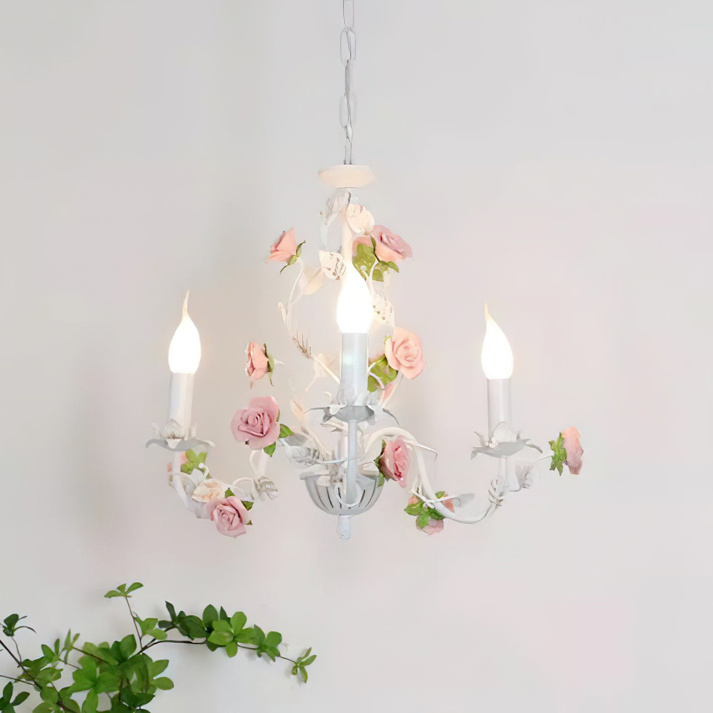Rose Flowers Chandelier P060